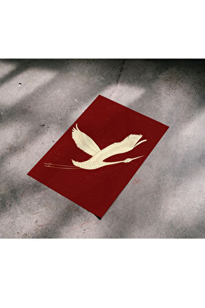 Çerçevesiz Poster Turna Dijital Baskı Poster Turna, Ofis, Salon Dekorasyon