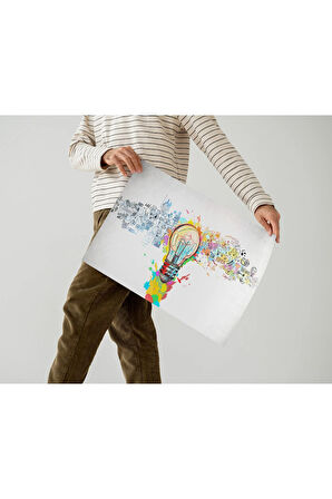 Çerçevesiz Poster İdea, Dijital Baskı Poster İdea, Ofis, Ev Dekorasyon