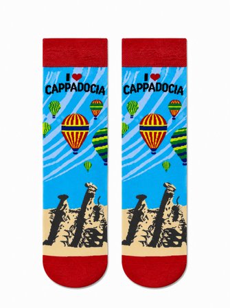Carnaval Kapadokya Peri Bacaları Unisex Soket Çorap
