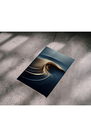 Çerçevesiz Poster, Dijital Baskı Sakin Dalga Poster, Ofis, Salon Dekorasyon
