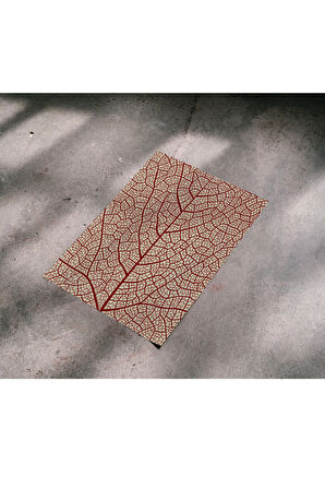 Çerçevesiz Poster, Dijital Baskı Yaprak Damarları Temalı Poster, Bitki, Ev, Ofis, Mutfak Dekorasyon