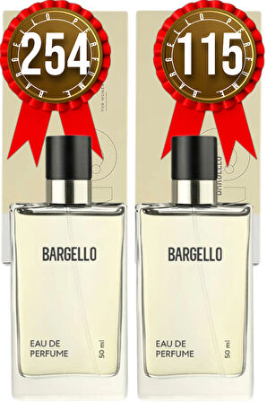 Bargello 254 Floral Kadın Parfüm + 115 Floral Kadın Parfüm 50 ml EDP