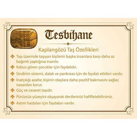 Kararmaz Metal Püsküllü Küre Kesim Fuşya Renk Kaplangözü Doğaltaş Tesbih