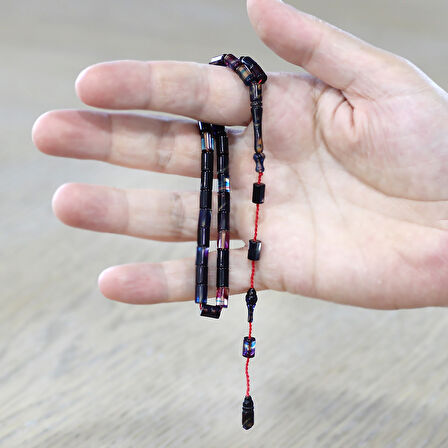 Sistemli Kesme Kesim Bilek Boy Bonibon Ateş Kehribar Tesbih