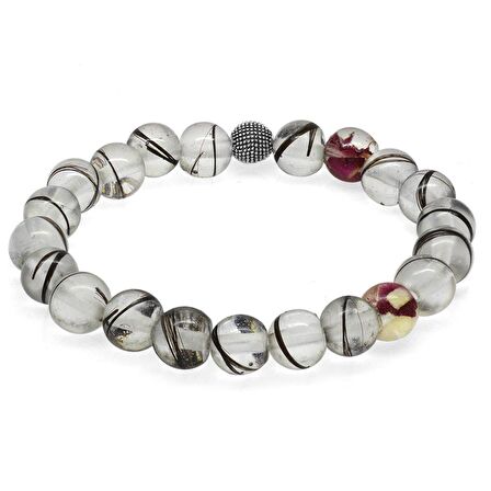 Kişiye Özel Saç Teli İçerir Erkek Bileklik