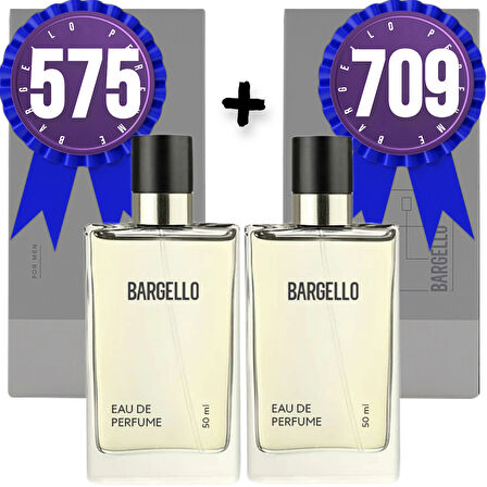 Bargello Parfüm 575 Erkek Woody 50 ML + 709 Erkek Oriental 50 ML EDP