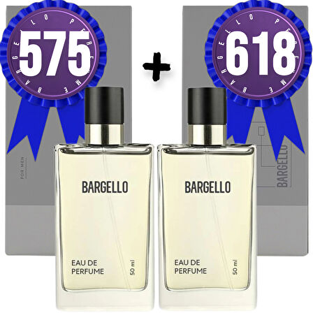Bargello Parfüm 575 Erkek Woody 50 ML + 618 Erkek Oriental 50 ML EDP