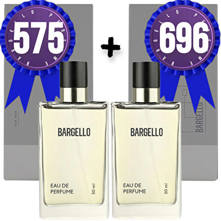 Bargello Parfüm 575 Erkek Woody 50 ML + 696 Erkek Oriental 50 ML EDP