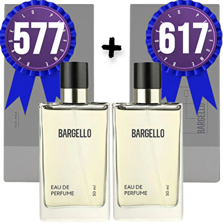 Bargello Parfüm 577 Erkek Oriental 50 ML + 617 Erkek Oriental 50 ML EDP