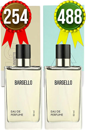 Bargello 254 Floral Kadın Parfüm + 488 Oriental Unisex Parfüm 50 ml EDP