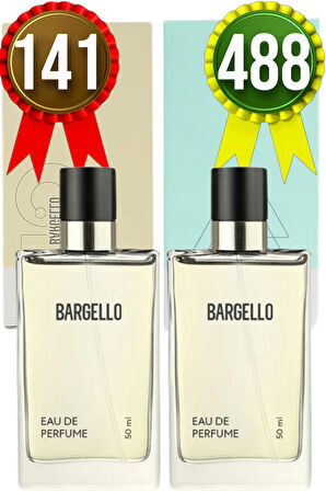 Bargello 141 Floral Kadın Parfüm + 488 Oriental Unisex Parfüm 50 ml EDP