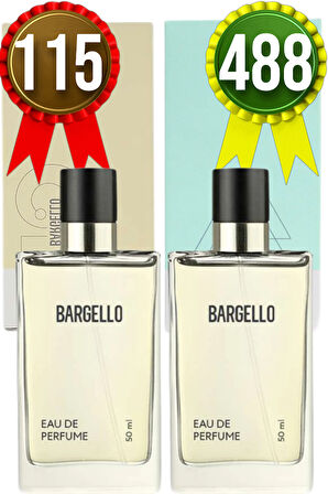 Bargello 115 Floral Kadın Parfüm + 488 Oriental Unisex Parfüm 50 ml EDP