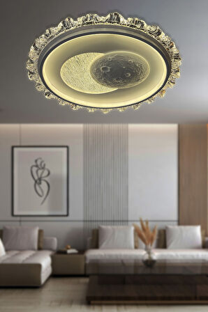 Rena Plafonyer Kumandalı Led Avize