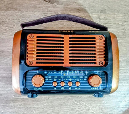 MEİER M -1936 BT Nostaljik Bluetoothlu Retro RADYO  BT 5.3