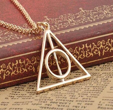 HARRY POTTER ÖLÜM YADİGARLARI DEATHLY HALLOWS KOLYE