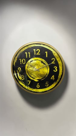 Model 3 Metal Duvar Saati 60 cm