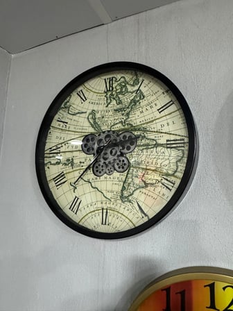 Model 6 Metal Duvar Saati 60 cm