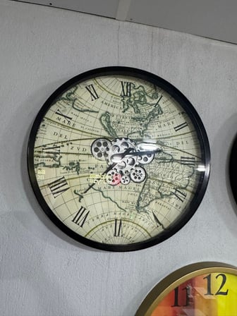 Model 6 Metal Duvar Saati 60 cm