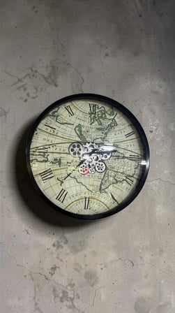 Model 6 Metal Duvar Saati 60 cm