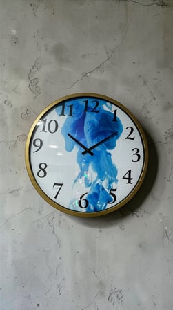 Model 9 Metal Duvar Saati 60 cm