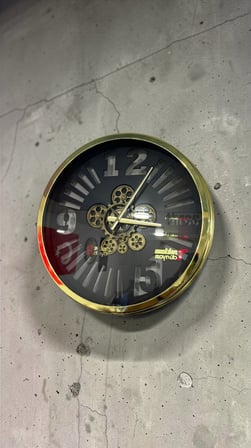 Metal Duvar Saati 50 cm Model 11