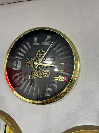 Metal Duvar Saati 50 cm Model 11