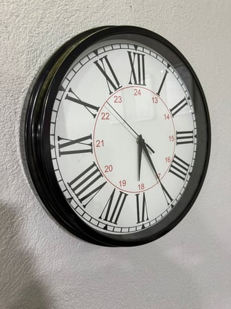 Metal Duvar Saati 40 cm Model 13