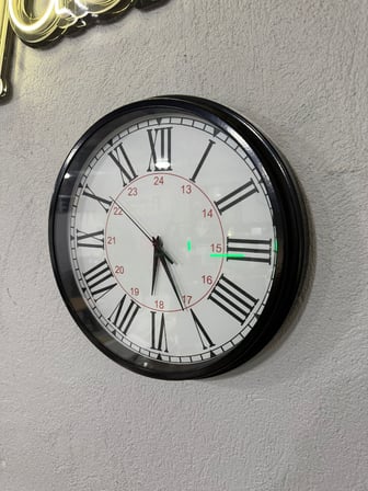 Metal Duvar Saati 40 cm Model 13