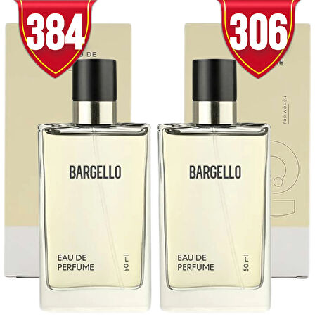 Bargello 384 Kadın Parfüm Floral 50 ml edp + 306 Kadın Parfüm Floral 50 Ml Edp