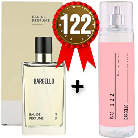 Bargello Parfüm 122 Oriental Kadın 50 ml + No122 Kadın Bodymist 200 ml Edt Rsaf122-324-122-324-122-324