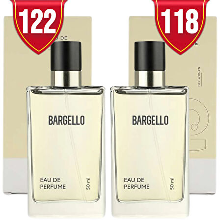 Bargello 122 ORİENTAL Kadın  + 118 FLORAL Kadın 50 ML EDP