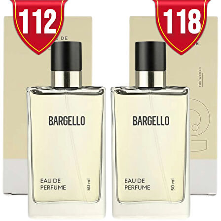 BARGELLO 112 FLORAL Kadın + 118 FLORAL Kadın 50 ML EDP