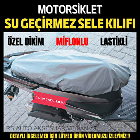 Mondial 125 ZNU UYUMLU MOTORSİKLET SELE KILIFI SU GEÇİRMEZ KILIFI