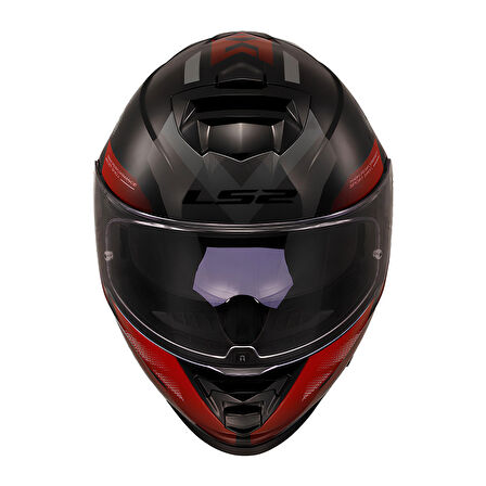 STORM 2 KRONOS KIRMIZI-GRİ KASK