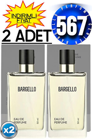 Bargello 567 Edp Oriental Erkek Parfüm 2 Adet 50 ml