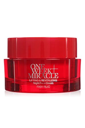 Faberlic One Week Mıracle Sıkılaştırıcı Ve Onarıcı Gece Kremi 50 ml