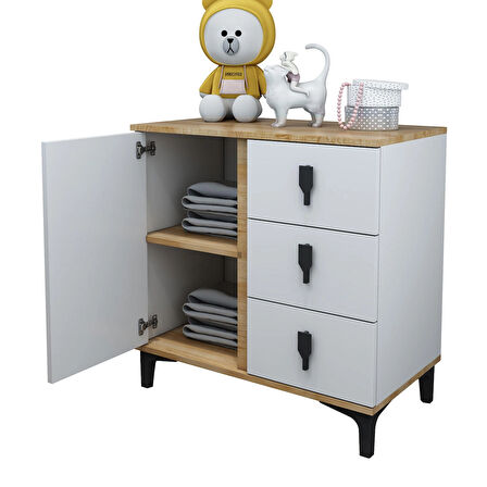 PATİKO RSFY 121 ROSE 3 ÇEKMECELİ ŞİFONYER