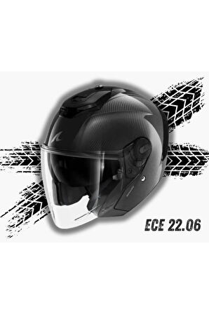 Rs Jet Carbon Skın Açık Kask