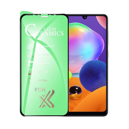 Samsung Galaxy A31 Uyumlu Ekran Koruyucu 9D Seramik Nano Tam Kaplayan Kavisli