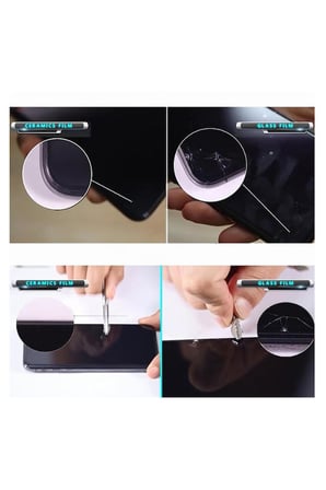 Poco X3 Pro Uyumlu Ekran Koruyucu 9D Seramik Nano Tam Kaplayan Kavisli