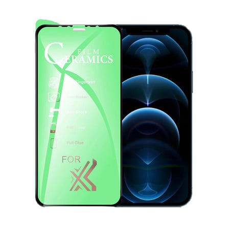 iPhone 12 Pro Max Uyumlu Ekran Koruyucu 9D Seramik Nano Tam Kaplayan