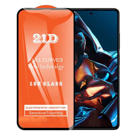 Xiaomi Poco X5 Pro Uyumlu Ekran Koruyucu 21D Tam Kaplayan Kırılmaz Cam Kavisli 9018000001392 90181392
