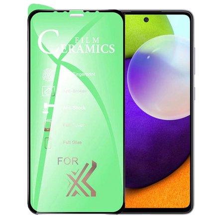 Samsung Galaxy A52 Uyumlu Kırılmaz Cam Seramik Nano Ekran Koruyucu 9018000001468