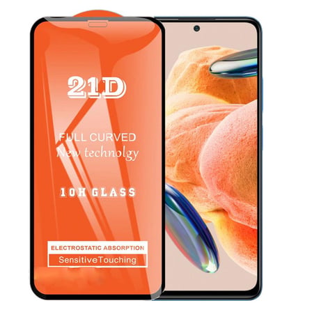 Xiaomi Redmi Note 12 Pro Uyumlu Ekran Koruyucu 21D Tam Kaplayan Kavisli 9018000001789
