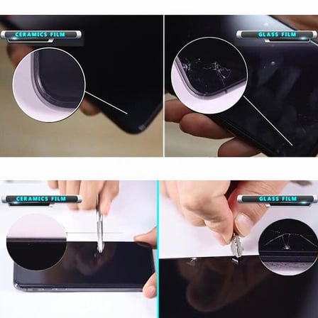 Xiaomi Redmi Note 12S Uyumlu Ekran Koruyucu 9D Seramik Nano Tam Kaplayan Kavisli