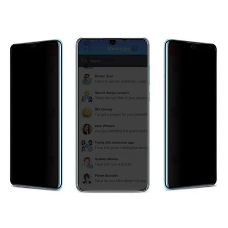 Xiaomi Redmi Note 10S Uyumlu Hayalet Ekran Koruyucu Tam Kaplayan Privacy