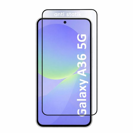 Samsung Galaxy A56 5G - A36 5G Uyumlu Anti Statik Ekran Koruyucu Toz Tutmayan Kırılmaz Cam