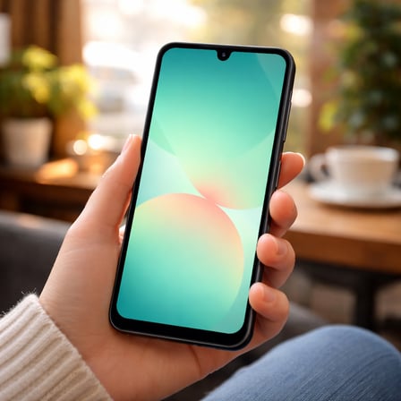 Samsung Galaxy A26 5G - A16 5G Uyumlu Anti Statik Ekran Koruyucu Toz Tutmayan Kırılmaz Cam