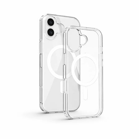 iPhone 17 Uyumlu YUMUŞAK Magsafe Kablosuz Şarj Destekli Şeffaf Kılıf Kamera İçin Yükseltilmiş Çerçeve