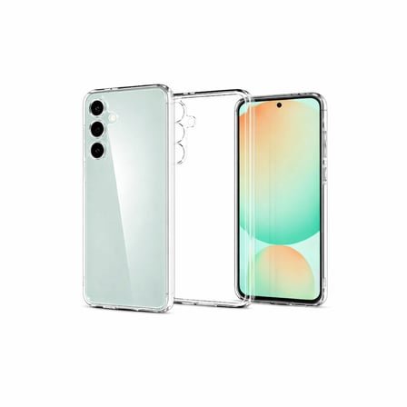 Samsung Galaxy S24 Fe Uyumlu Kılıf Şeffaf Kamera Korumalı 3D